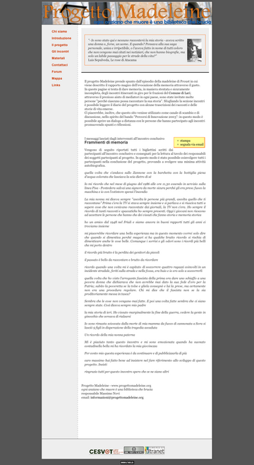 Progetto Madeleine